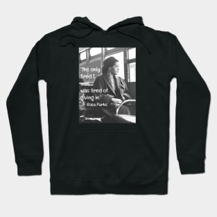 Rosa Parks Civil Rights Pioneer Vintage Hoodie